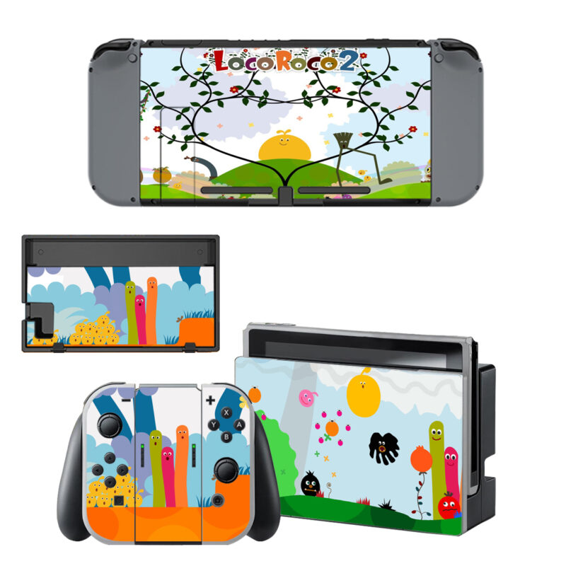 LocoRoco 2 Decal Cover For Nintendo Switch & Nintendo Switch OLED