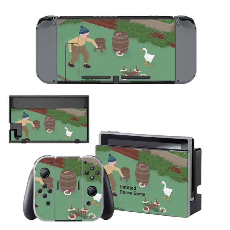 Untitled Goose Game Decal Cover For Nintendo Switch & Nintendo Switch OLED Design 1