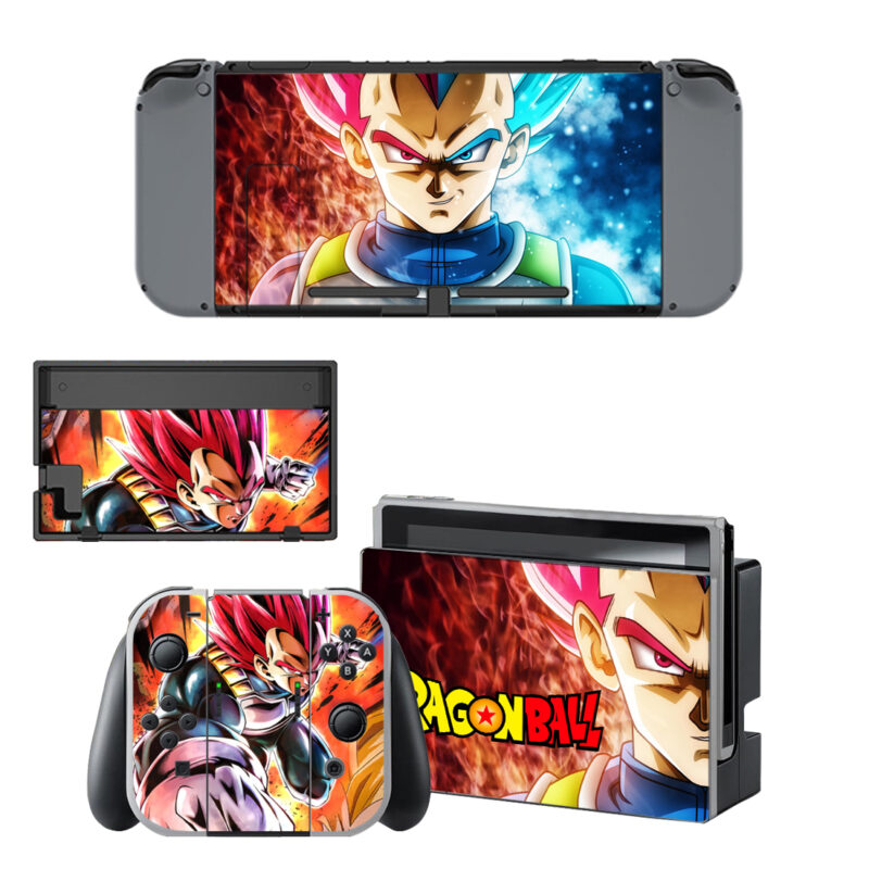 Vegeta Skin Sticker For Nintendo Switch & Nintendo Switch OLED