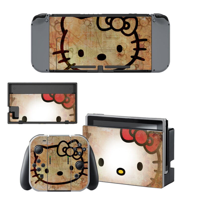 Hello Kitty Decal Cover For Nintendo Switch & Nintendo Switch OLED Design 5