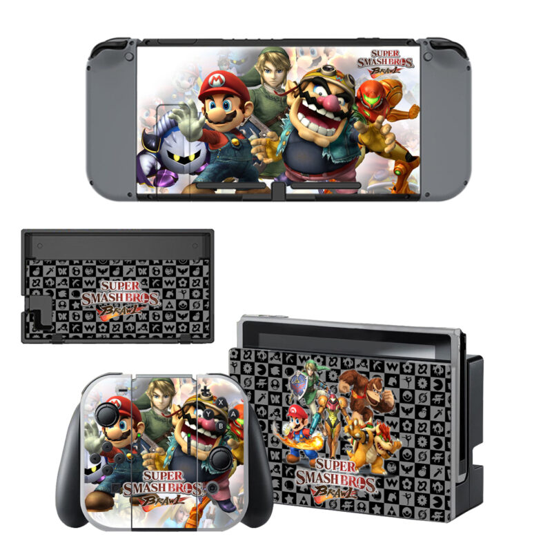 Super Smash Bros Brawl Decal Cover For Nintendo Switch & Nintendo Switch OLED