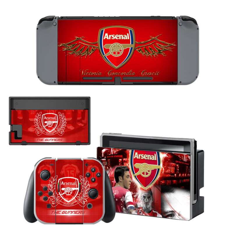 Arsenal Decal Cover For Nintendo Switch & Nintendo Switch OLED