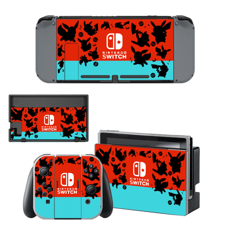 Pokemon Decal Cover For Nintendo Switch & Nintendo Switch OLED Design 6