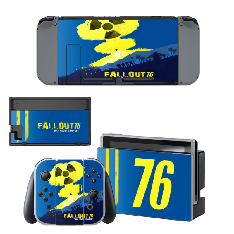 Fallout 76 Decal Cover For Nintendo Switch & Nintendo Switch OLED Design 5