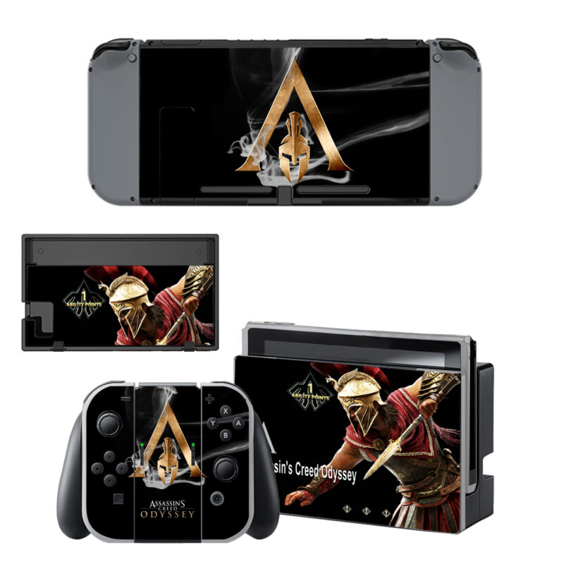 Assassin's Creed Odyssey Skin Sticker For Nintendo Switch & Nintendo Switch OLED