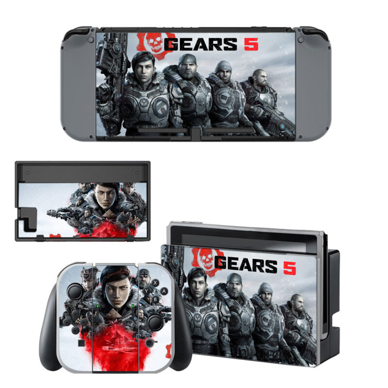 Gears 5 Skin Sticker For Nintendo Switch & Nintendo Switch OLED