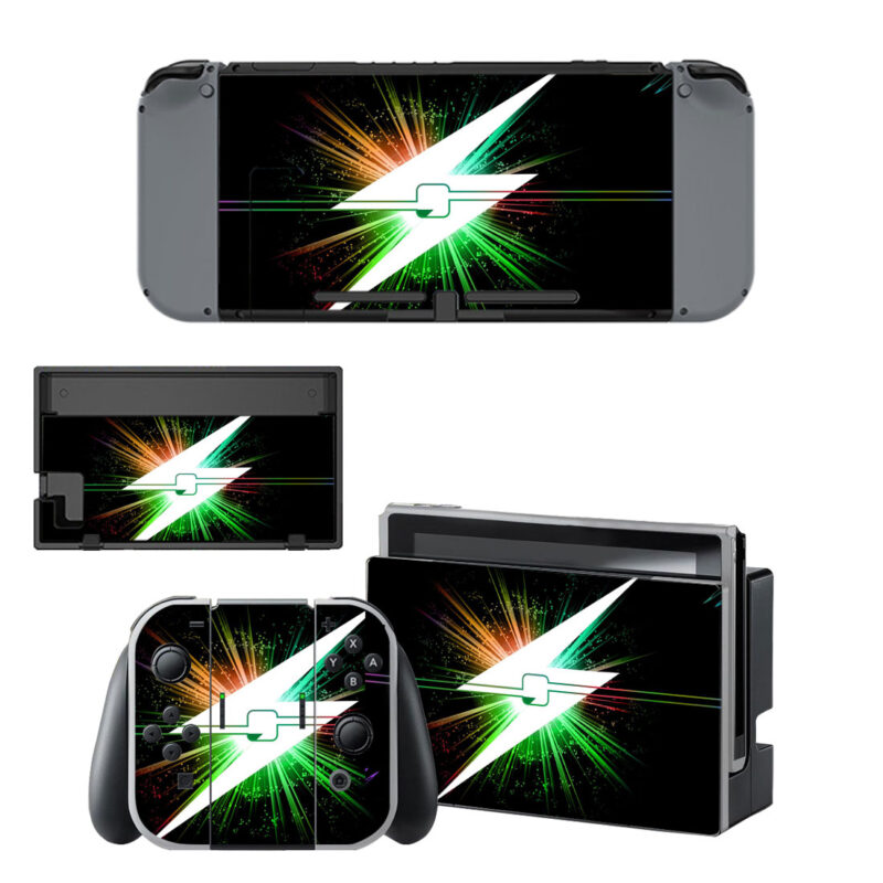 Lightning Bolt Decal Cover For Nintendo Switch & Nintendo Switch OLED