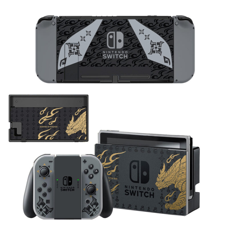 Monster Hunter Decal Cover For Nintendo Switch & Nintendo Switch OLED