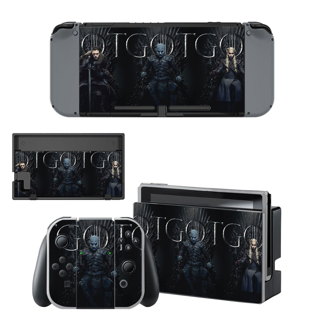 Game Of Thrones Decal Cover For Nintendo Switch & Nintendo Switch OLED Design 5
