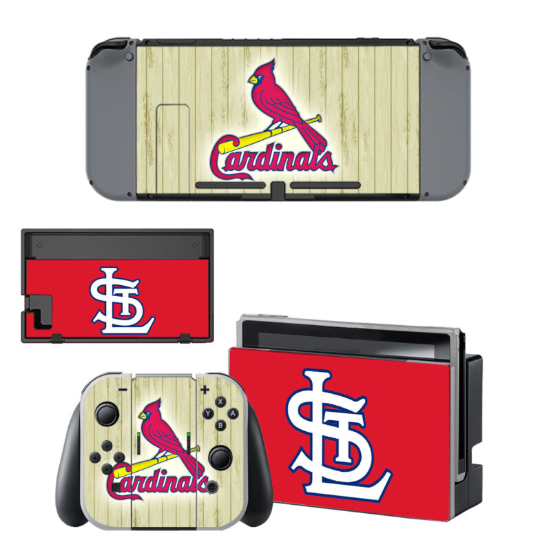 Cardinals Decal Cover For Nintendo Switch & Nintendo Switch OLED