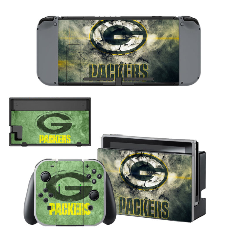 Packers Skin Sticker For Nintendo Switch & Nintendo Switch OLED