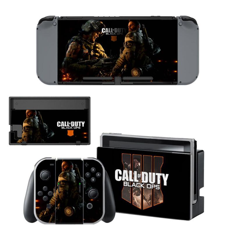 Call of Duty Black Ops IIII Skin Sticker For Nintendo Switch & Nintendo Switch OLED