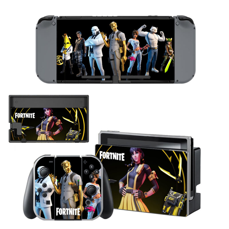 Fortnite Pattern Decal Cover For Nintendo Switch & Nintendo Switch OLED