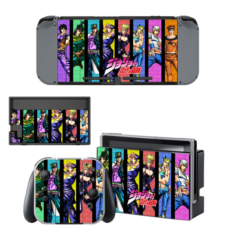 JoJos Bizarre Adventure Decal Cover For Nintendo Switch & Nintendo Switch OLED Design 5