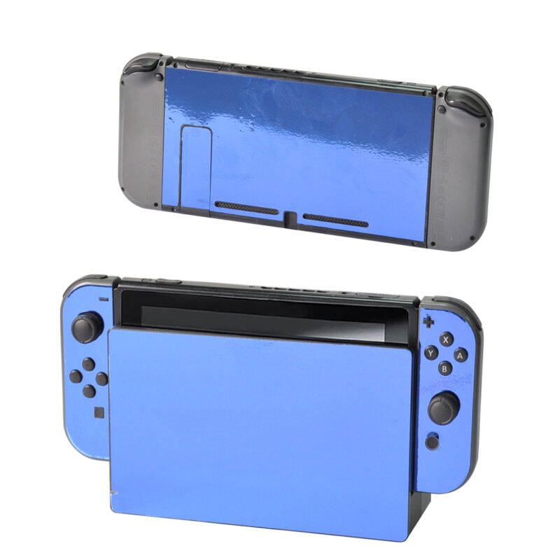 Blue Skin Sticker For Nintendo Switch & Nintendo Switch OLED Design 3