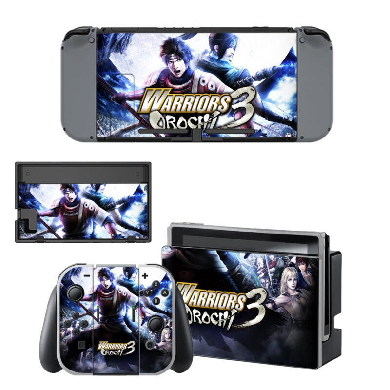 Warriors Orochi 3 Decal Cover For Nintendo Switch & Nintendo Switch OLED Design 2