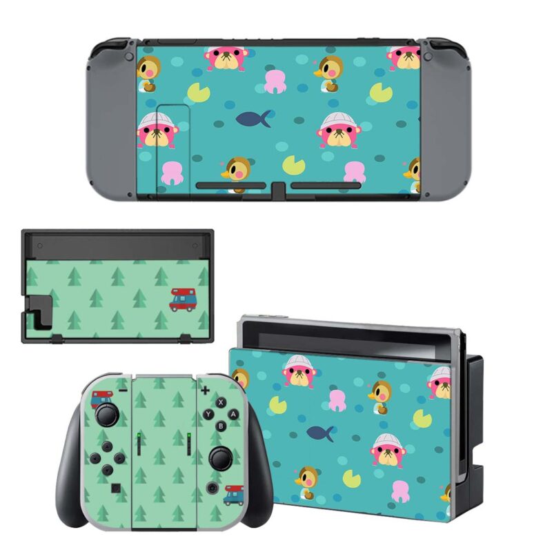 Animal Crossing Skin Sticker For Nintendo Switch & Nintendo Switch OLED Design 9