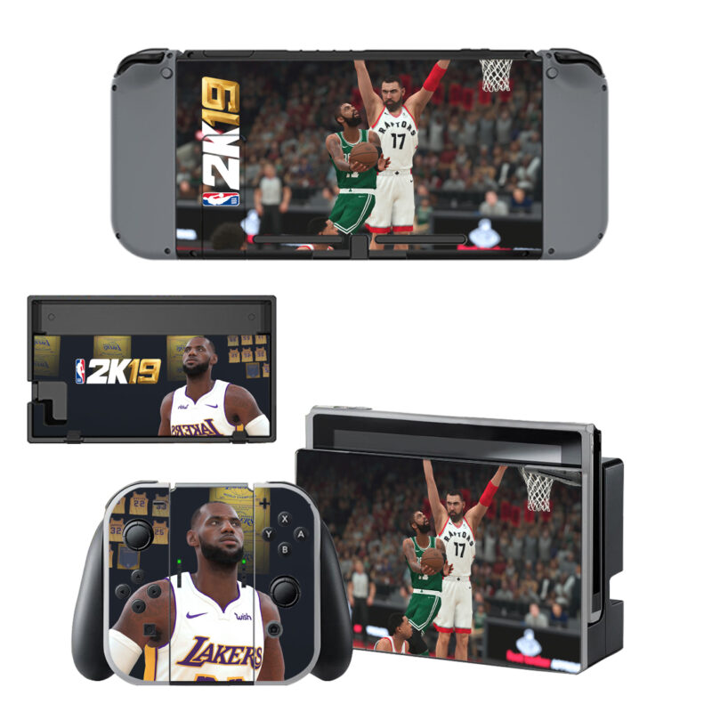 NBA 2K19 Decal Cover For Nintendo Switch & Nintendo Switch OLED