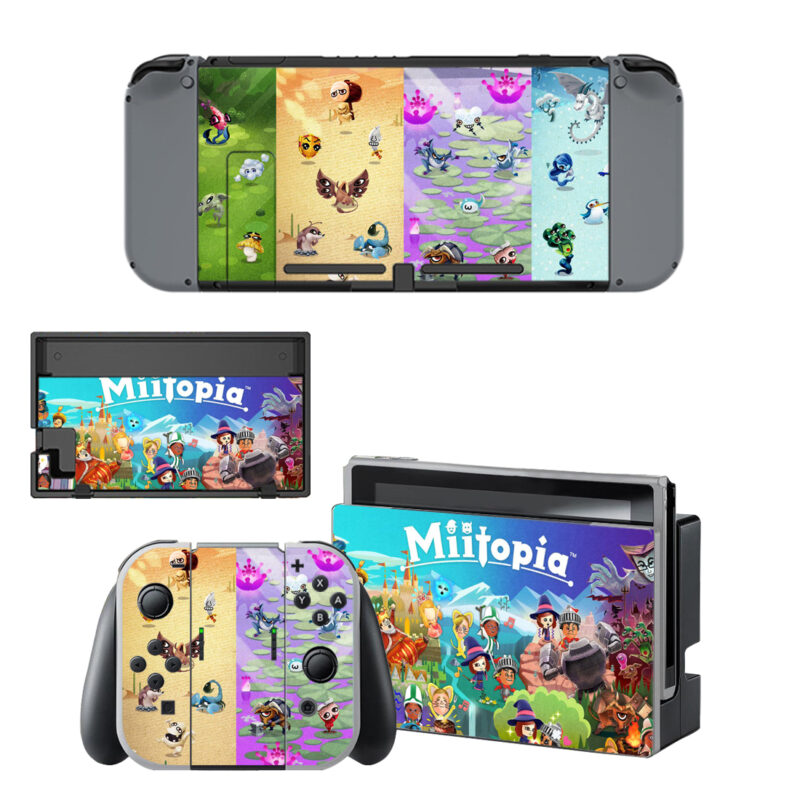 Miitopia Skin Sticker For Nintendo Switch & Nintendo Switch OLED