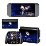 The Elder Scrolls V Skyrim Skin Sticker For Nintendo Switch & Nintendo Switch OLED Design 1