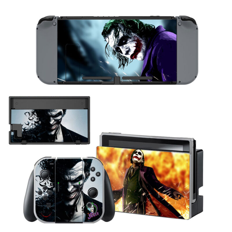 Joker Decal Cover For Nintendo Switch & Nintendo Switch OLED Design 5