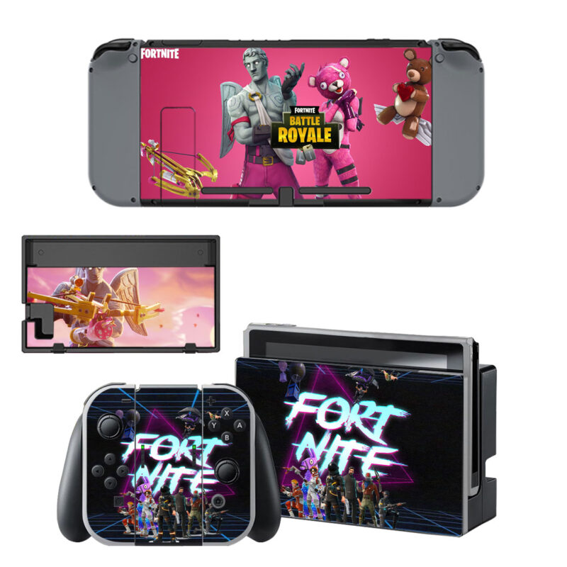 Fortnite Battle Royale Decal Cover For Nintendo Switch & Nintendo Switch OLED Design 5