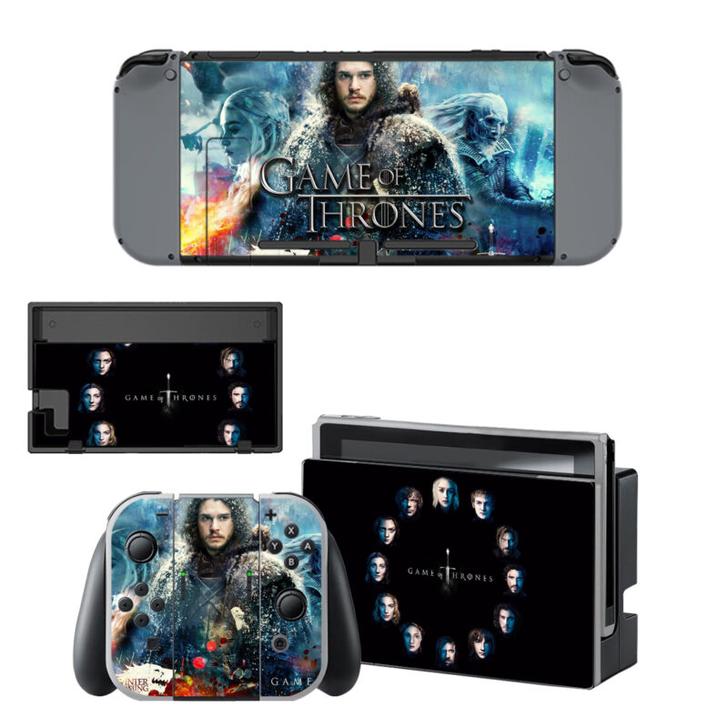 Game Of Thrones Decal Cover For Nintendo Switch & Nintendo Switch OLED Design 7