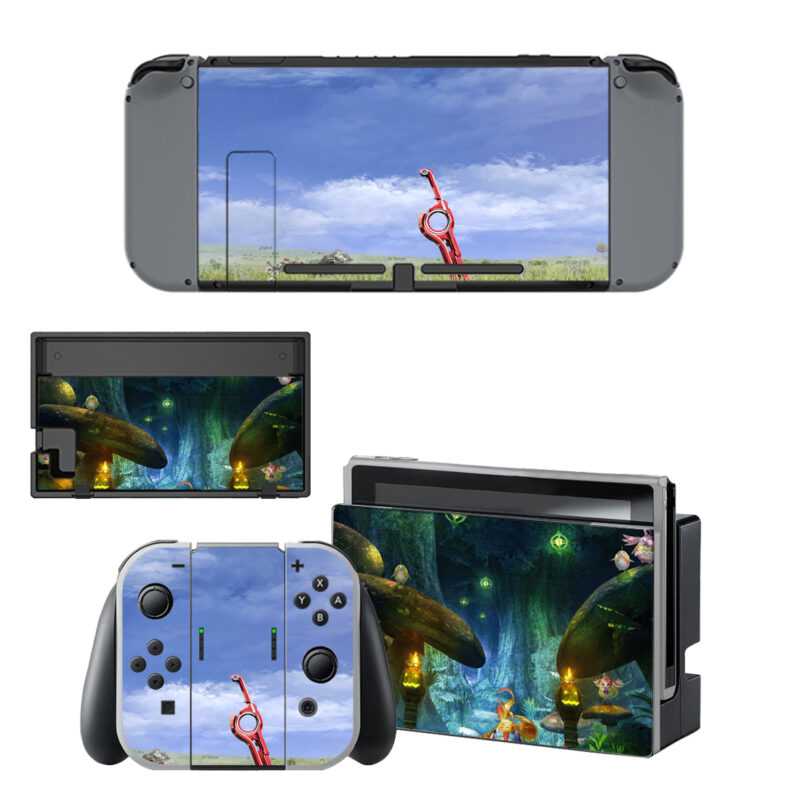 Xenoblade Chronicles 2 Decal Cover For Nintendo Switch & Nintendo Switch OLED