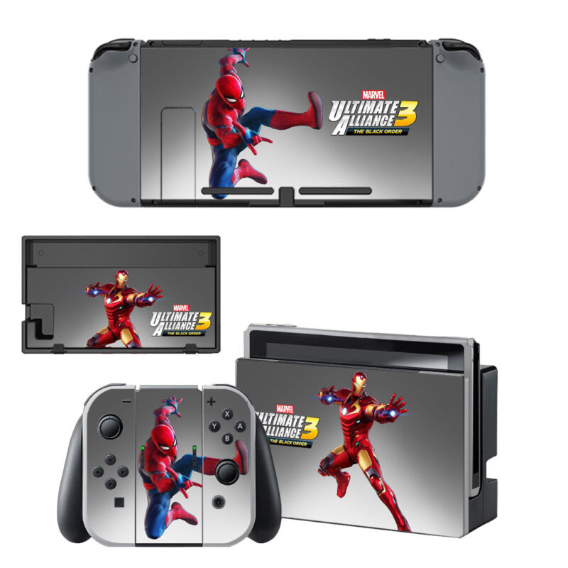 Marvel Ultimate Alliance 3 Decal Cover For Nintendo Switch & Nintendo Switch OLED