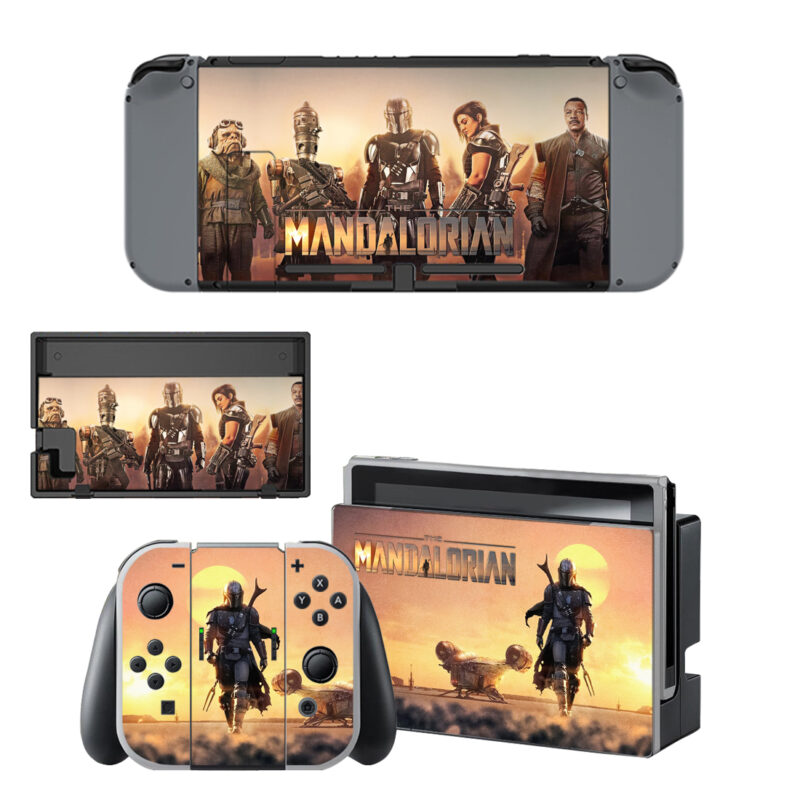 The Mandalorian Decal Cover For Nintendo Switch & Nintendo Switch OLED Design 2