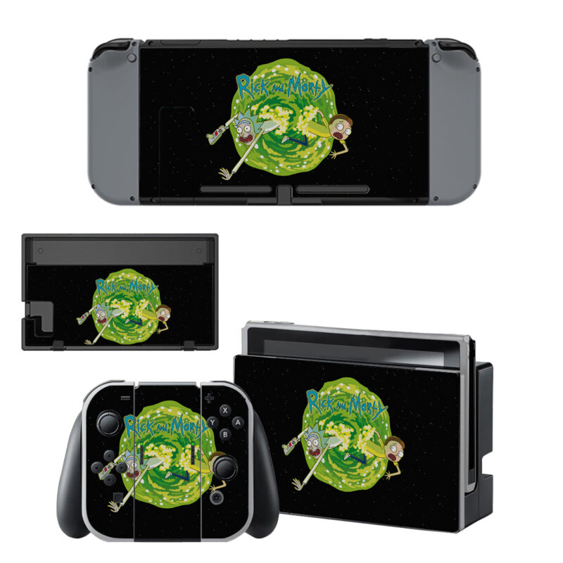 Rick And Morty Decal Cover For Nintendo Switch & Nintendo Switch OLED