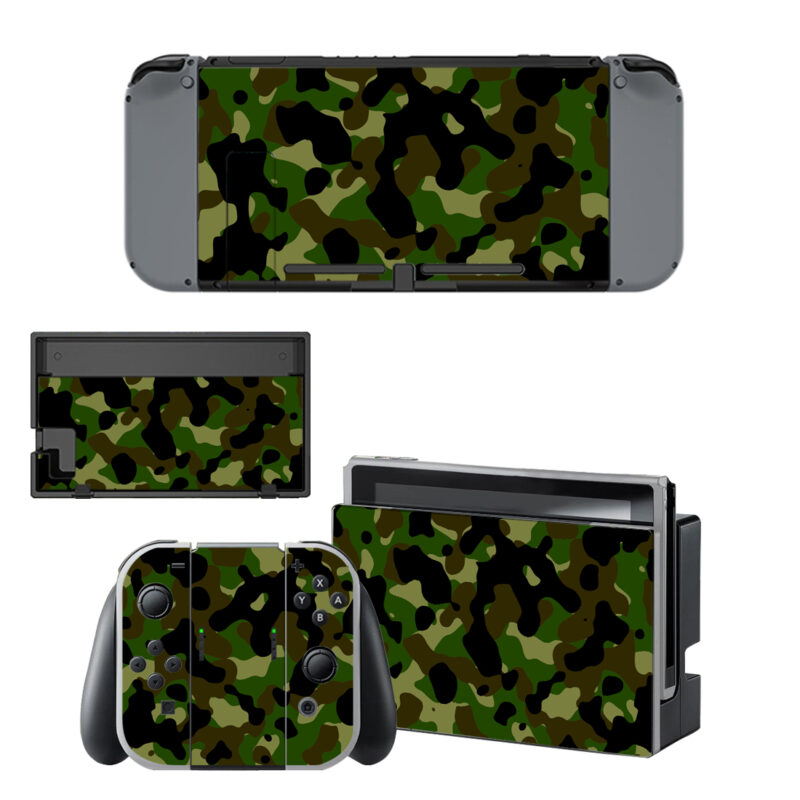 Camouflage Pattern Skin Sticker For Nintendo Switch & Nintendo Switch OLED