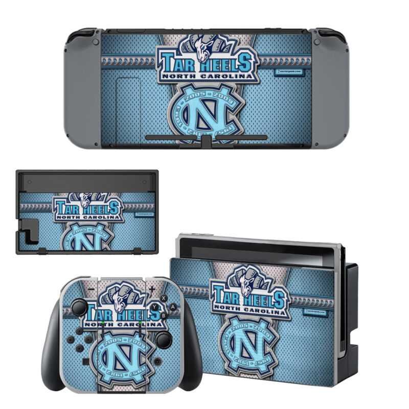 Tar Heels North Carolina Decal Cover For Nintendo Switch & Nintendo Switch OLED