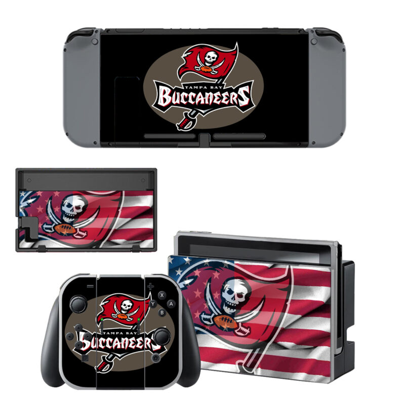 Tampabay Buccaneers Skin Sticker For Nintendo Switch & Nintendo Switch OLED