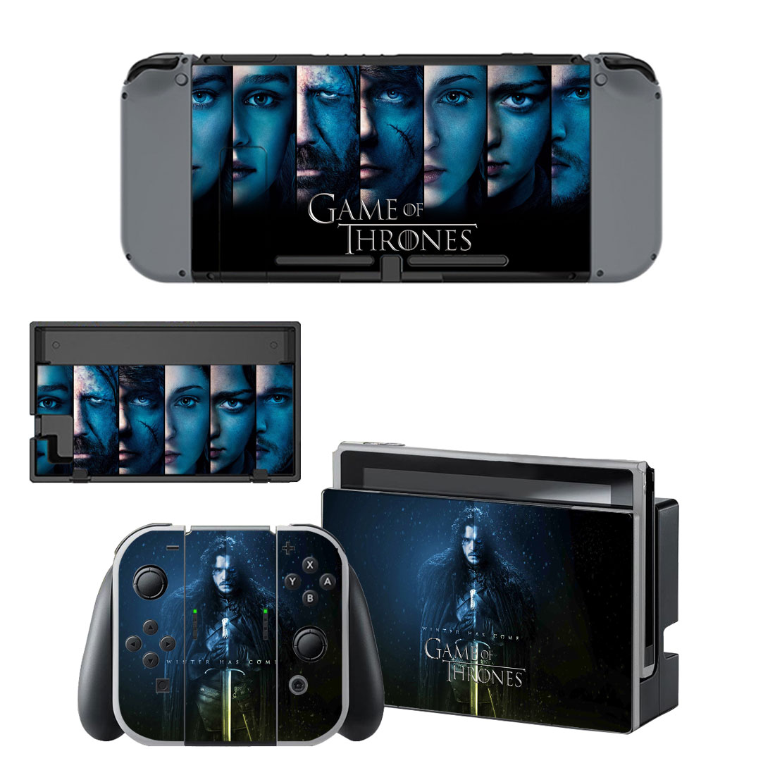 Game Of Thrones Decal Cover For Nintendo Switch & Nintendo Switch OLED Design 4