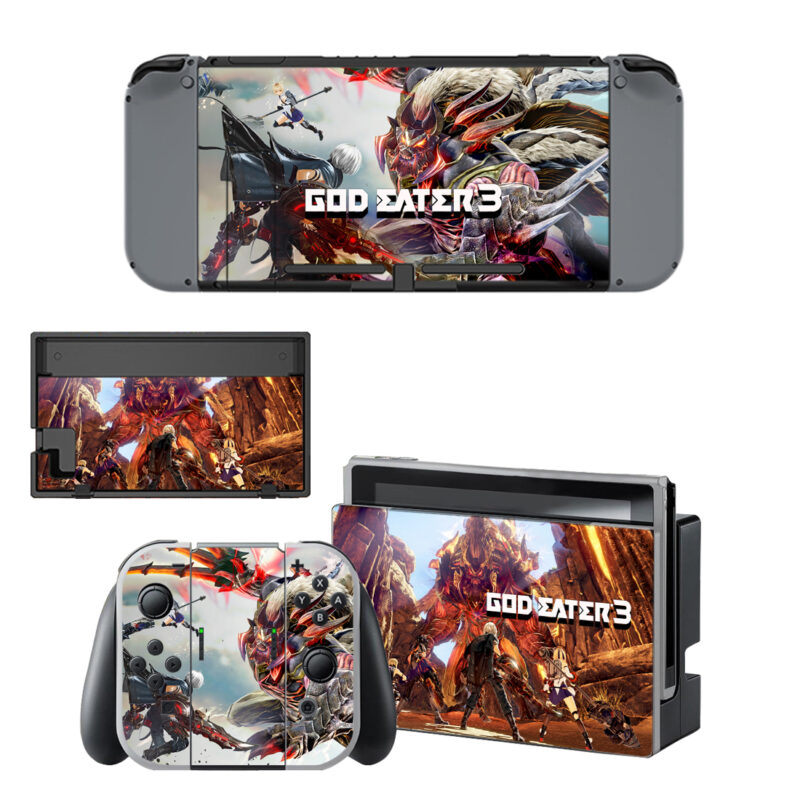 God Eater 3 Decal Cover For Nintendo Switch & Nintendo Switch OLED