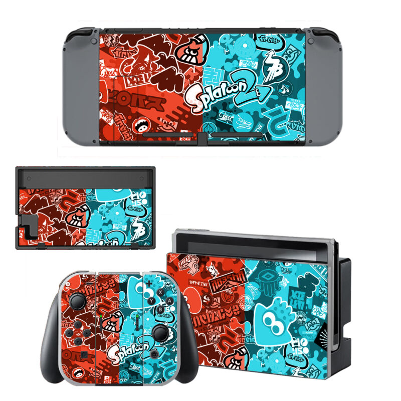 Splatoon 2 Skin Sticker For Nintendo Switch & Nintendo Switch OLED