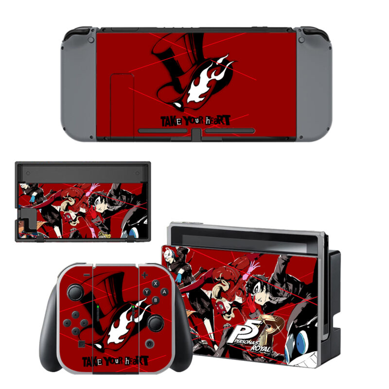 Persona Royal 5 Decal Cover For Nintendo Switch & Nintendo Switch OLED Design 2