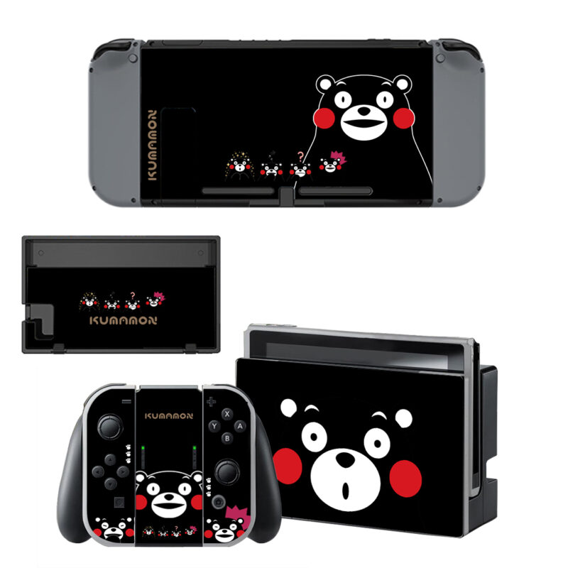 Kumamon Decal Cover For Nintendo Switch & Nintendo Switch OLED Design 4