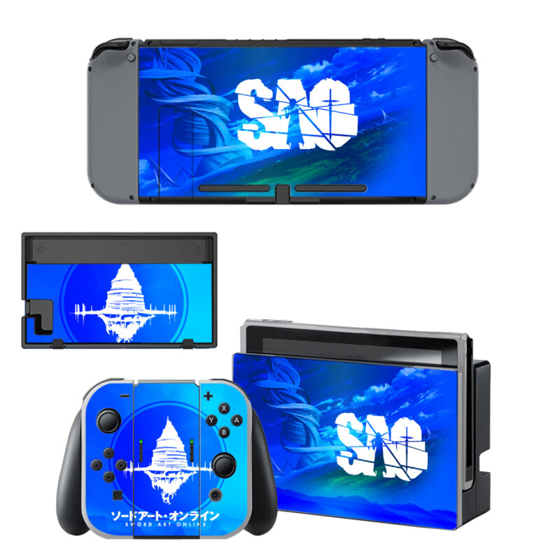 Sword Art Online Skin Sticker For Nintendo Switch & Nintendo Switch OLED Design 6