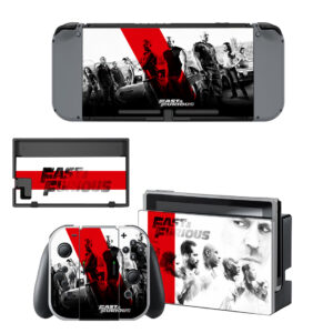 Fast & Furious Decal Cover For Nintendo Switch & Nintendo Switch OLED