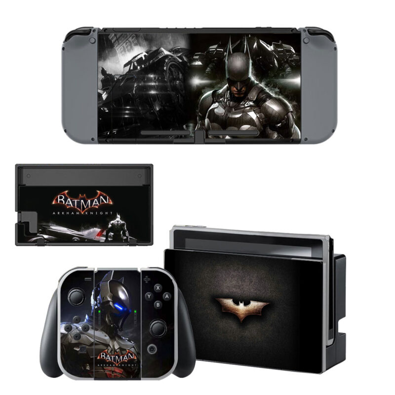 Batman Arkham Knight Decal Cover For Nintendo Switch & Nintendo Switch OLED Design 1