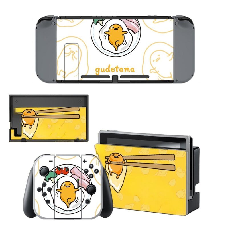 Gudetama Decal Cover For Nintendo Switch & Nintendo Switch OLED Design 1