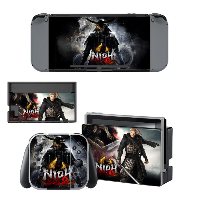 Nioh 2 Decal Cover For Nintendo Switch & Nintendo Switch OLED Design 1