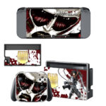 Attack On Titan Skin Sticker For Nintendo Switch & Nintendo Switch OLED Design 4
