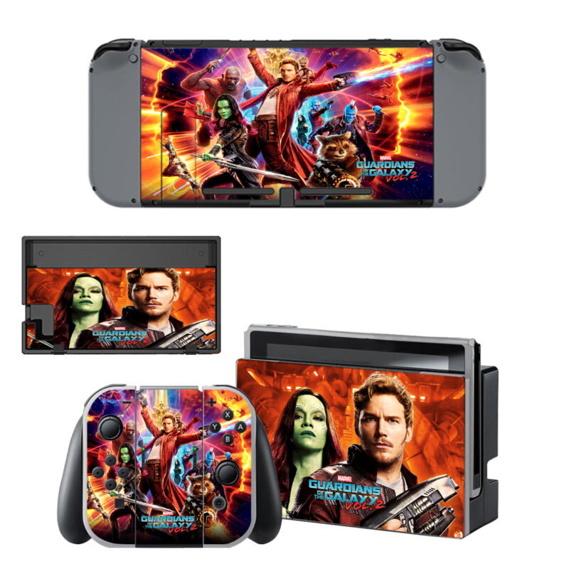 Guardians Of The Galaxy Vol. 2 Skin Sticker For Nintendo Switch & Nintendo Switch OLED Design 5