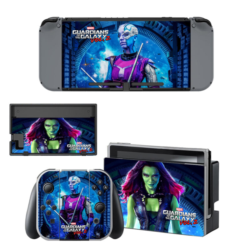 Guardians Of The Galaxy Vol. 2 Skin Sticker For Nintendo Switch & Nintendo Switch OLED Design 1