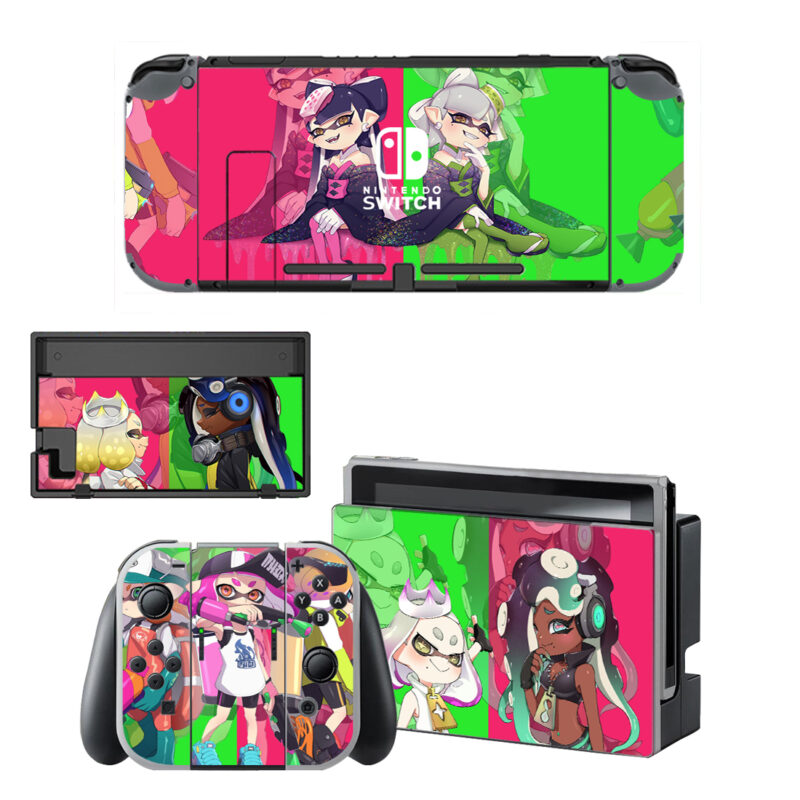 Splatoon 2 Decal Cover For Nintendo Switch OLED & Nintendo Switch