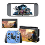 The Legend Of Zelda Breath Of The Wild Skin Sticker For Nintendo Switch & Nintendo Switch OLED Design 15