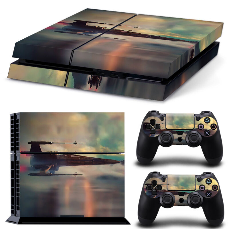 Star Wars The Force Awakens Aircraft PS4 Skin Sticker